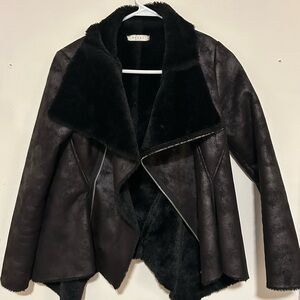 Brioni Dark Brown Teddy Jacket